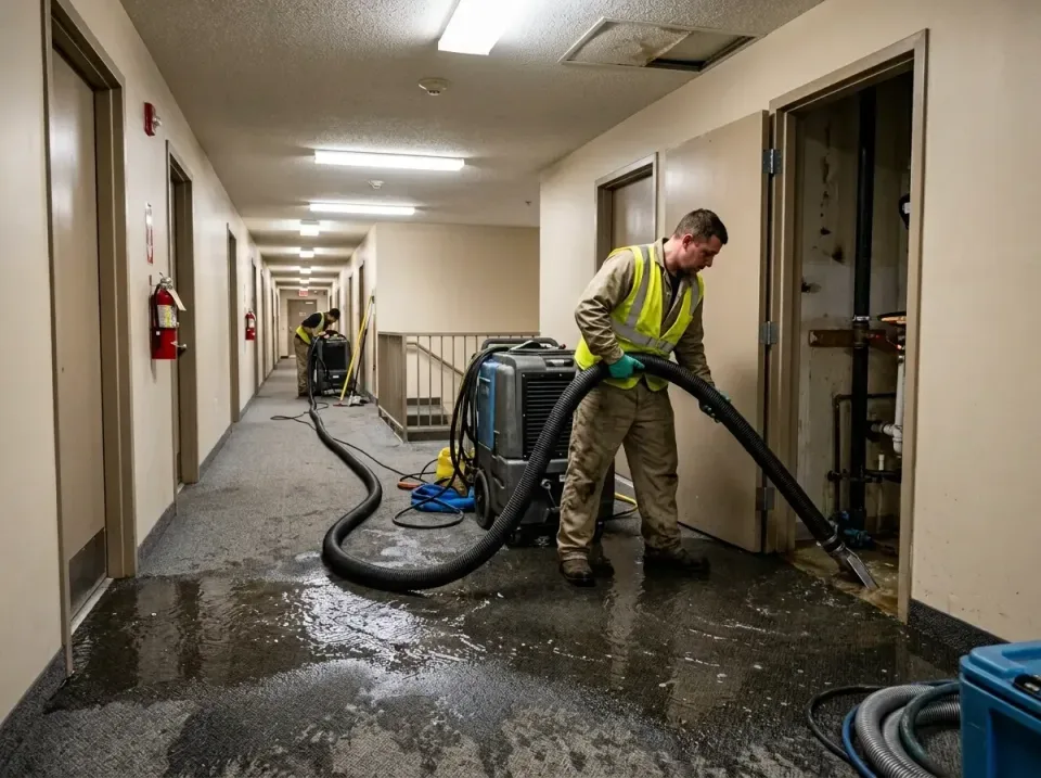 multi-unit-apartment-hallway-f-005 — frequently asked questions, Emergency Burst Pipe Water Extraction & Removal in Monroe C…